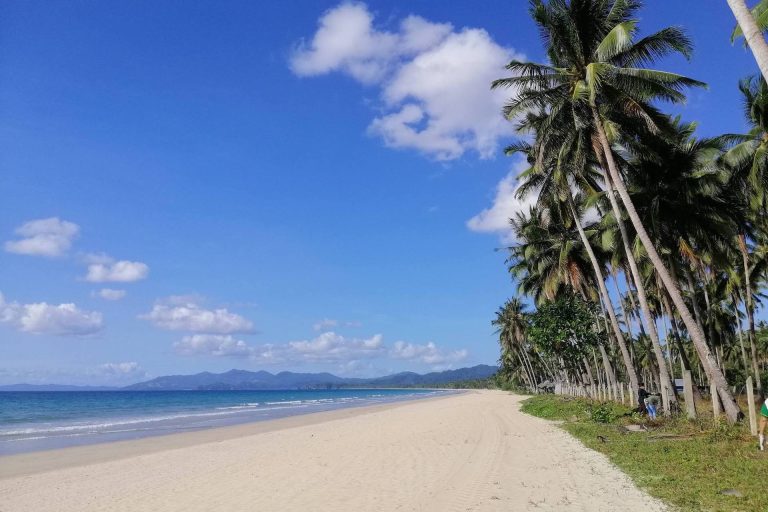 Pristine Long Beach, San Vicente, Palawan, Philippines